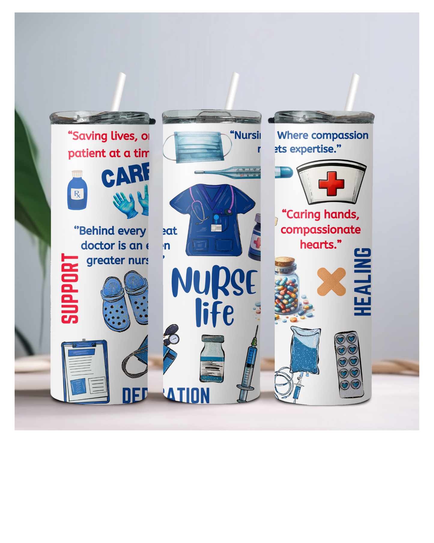 Male Nurse Life Tumbler