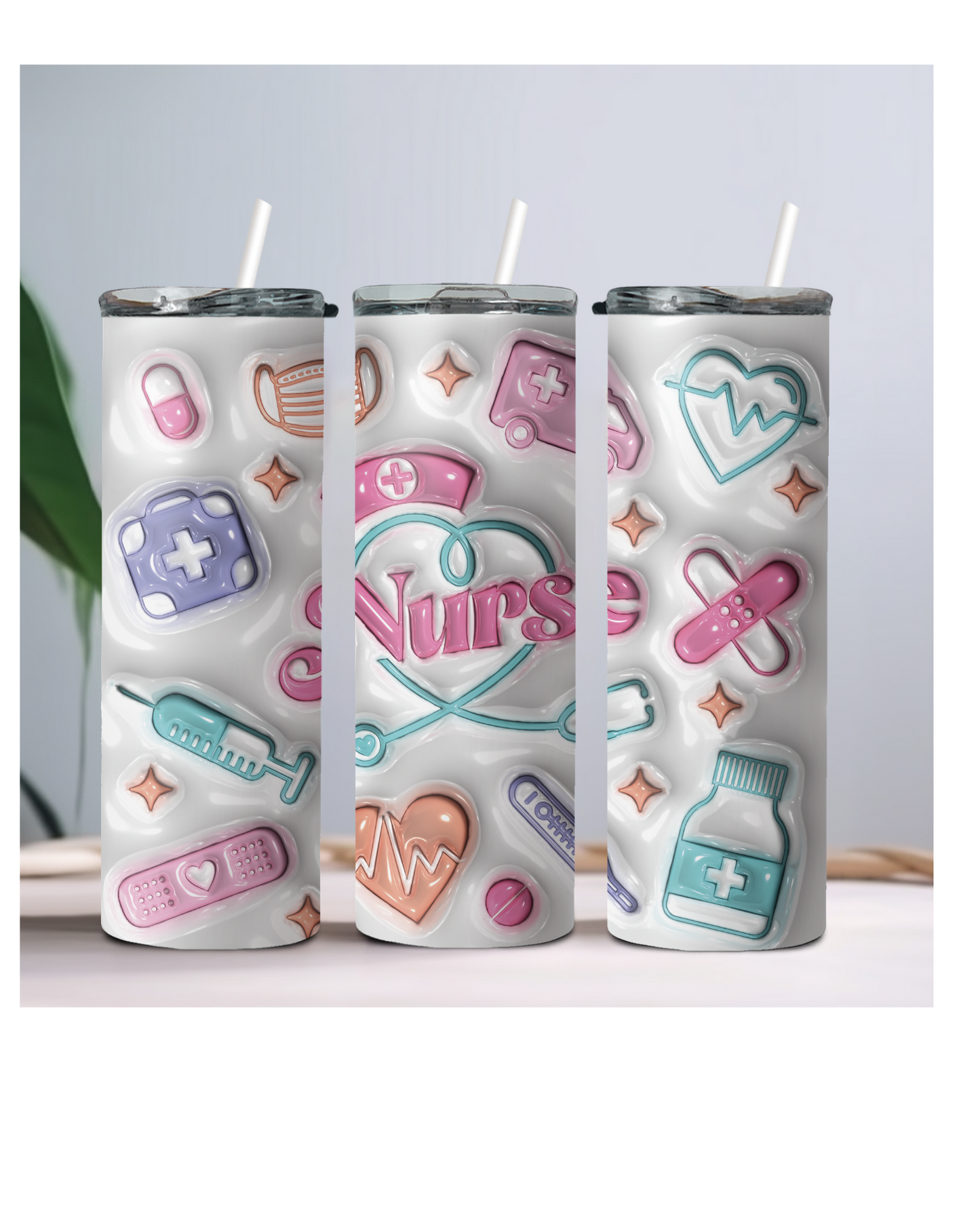 Nurse hot and cold tumbler